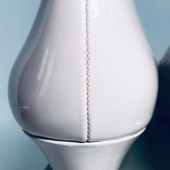 Bandolino Patent Wedge Pumps-Light Pink 10M - Picture 3 of 13